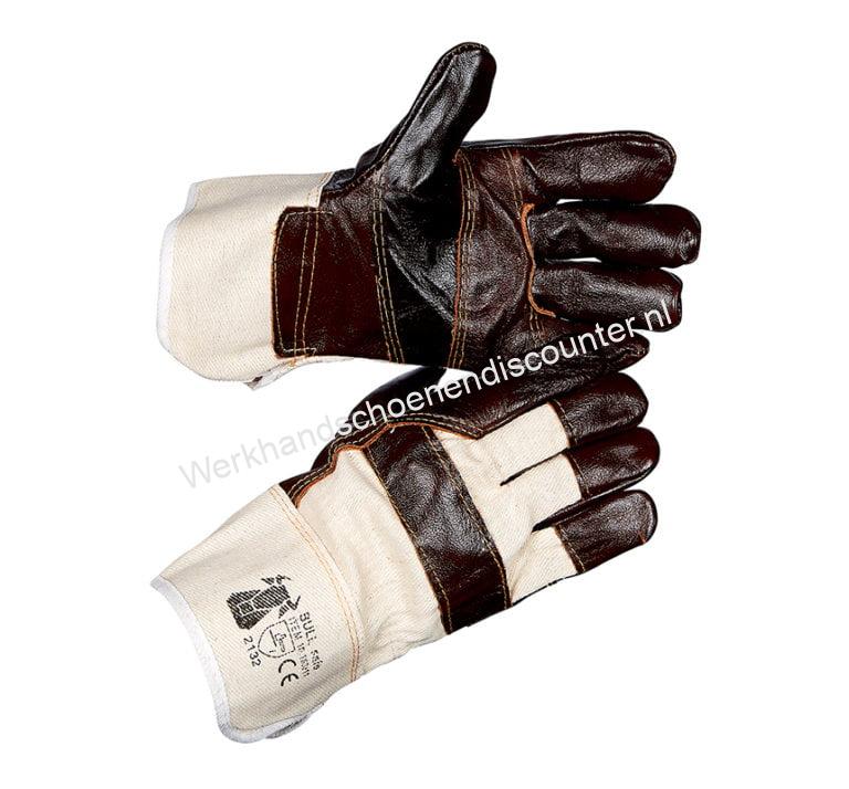 werkhandschoenendiscounter art.--10183 leren-handschoenen